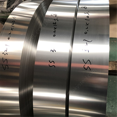 201 304 Stainless Steel SS Metal Strip With ASTM GB Standard 8K