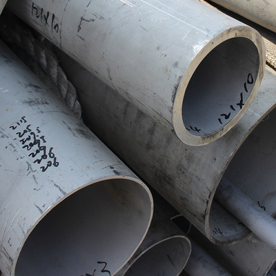 Hot Rolled 304 Stainless Steel Seamless Round Pipe 5-15mm Wall Thickness